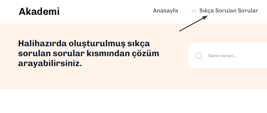 Sıkça Sorulan Sorular